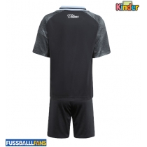 Aston Villa Auswärts Trikotsatz Kinder 2025-26 Kurzarm (+ Kurze Hosen)